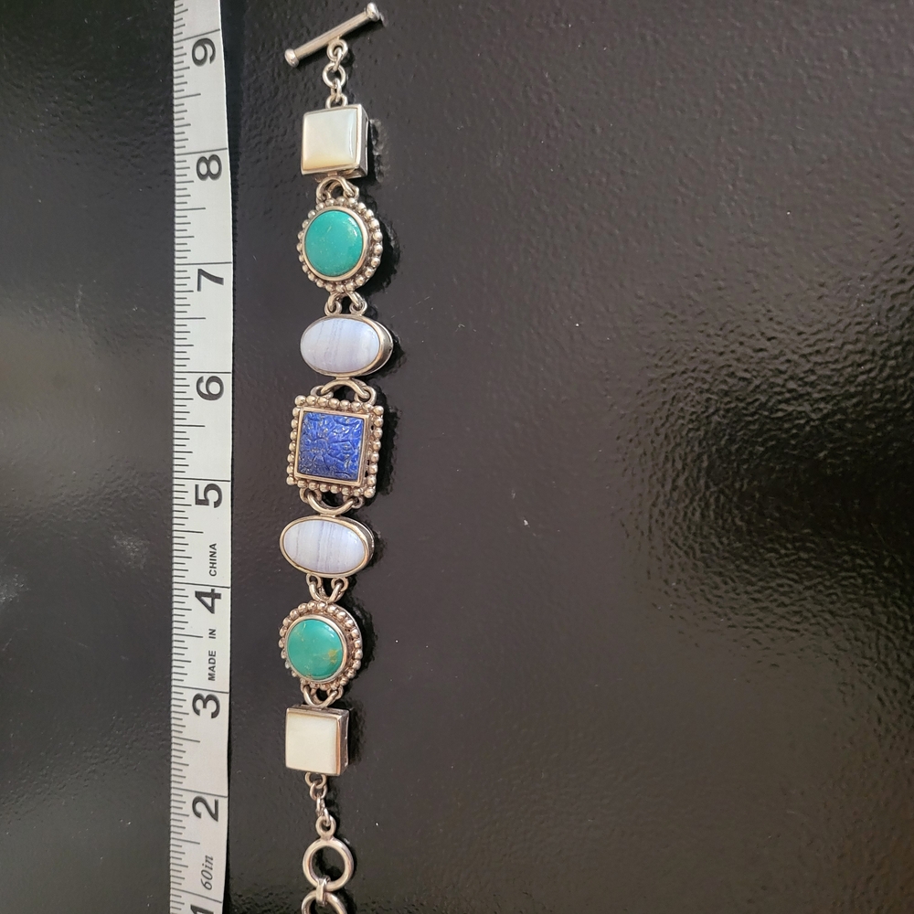 Elegant Multi-Stone Bracelet